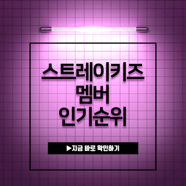 스트레이키즈-멤버-인기순위-1위-확인하기